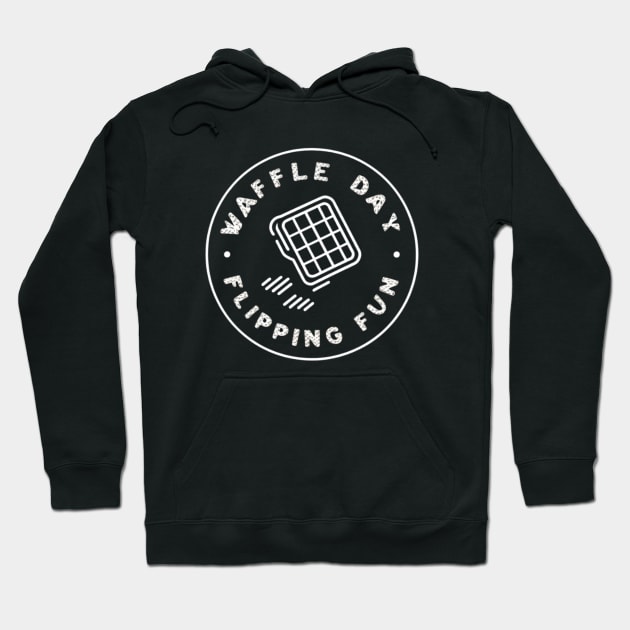 flipping waffle Hoodie by CreationArt8